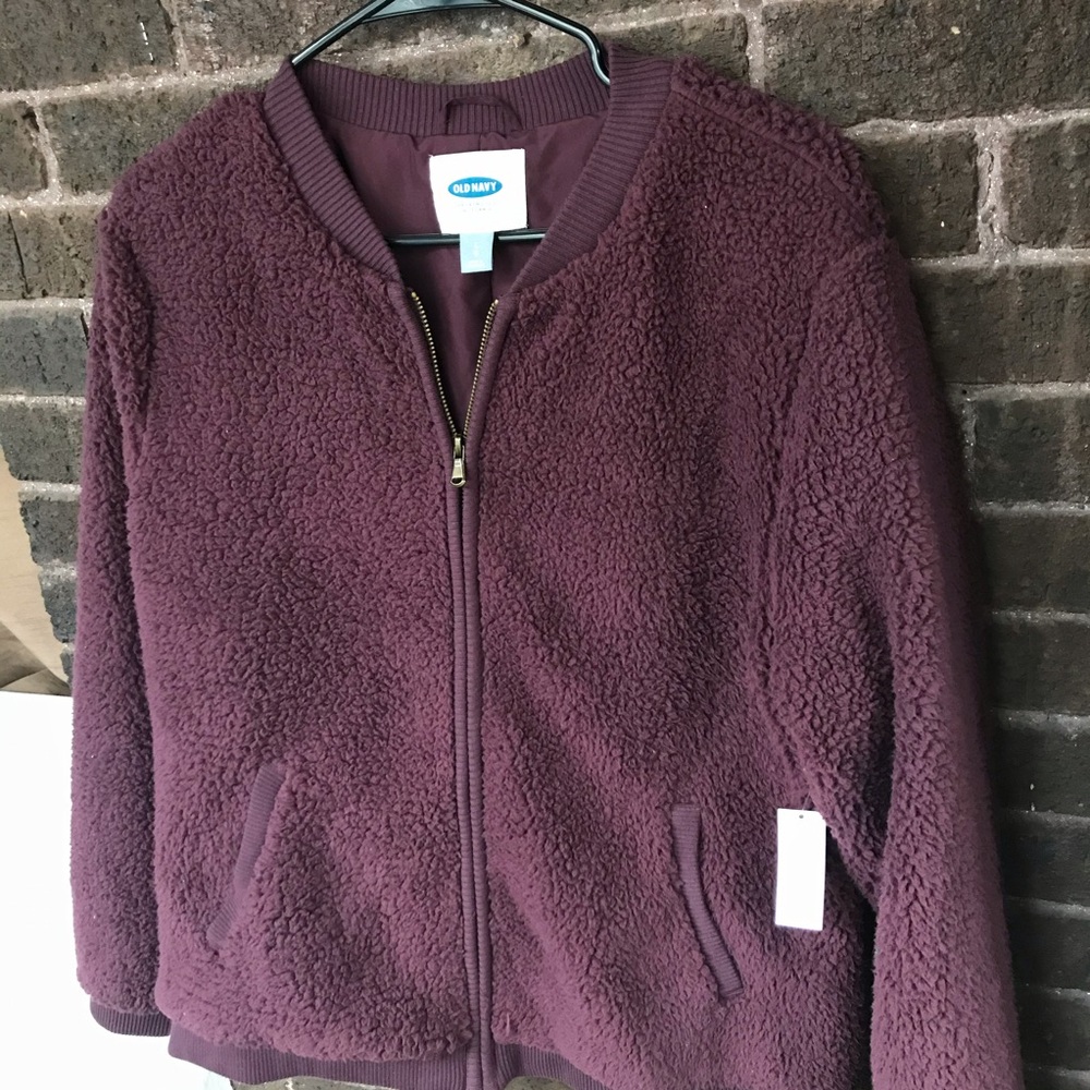 Old Navy Teddy Jacket Size L